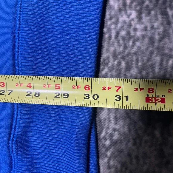 Ecko Unltd Zip Up Hoodie Mens XXL Blue Black Vintage Y2K 2000s Grunge Skater - Picture 11 of 11